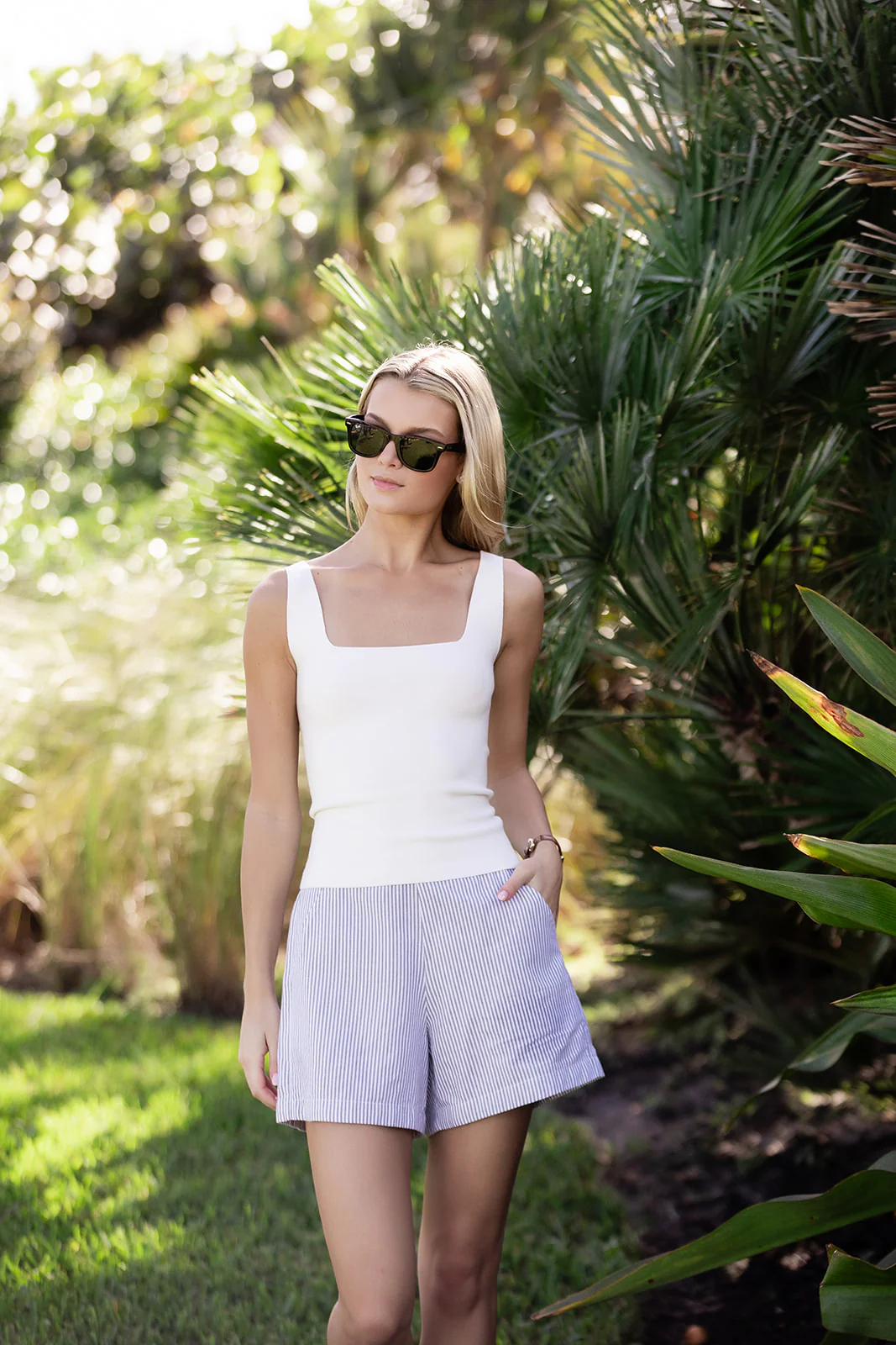 Cabana Short Striped - Moss - Image 11