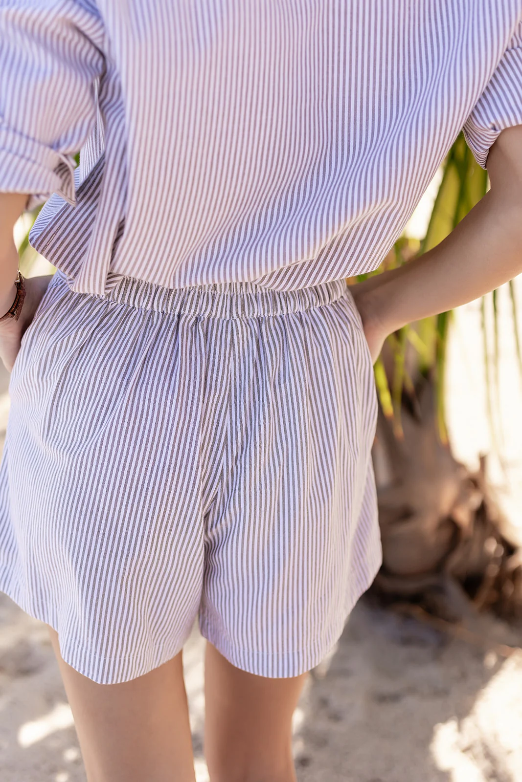 Cabana Short Striped - Moss - Image 9