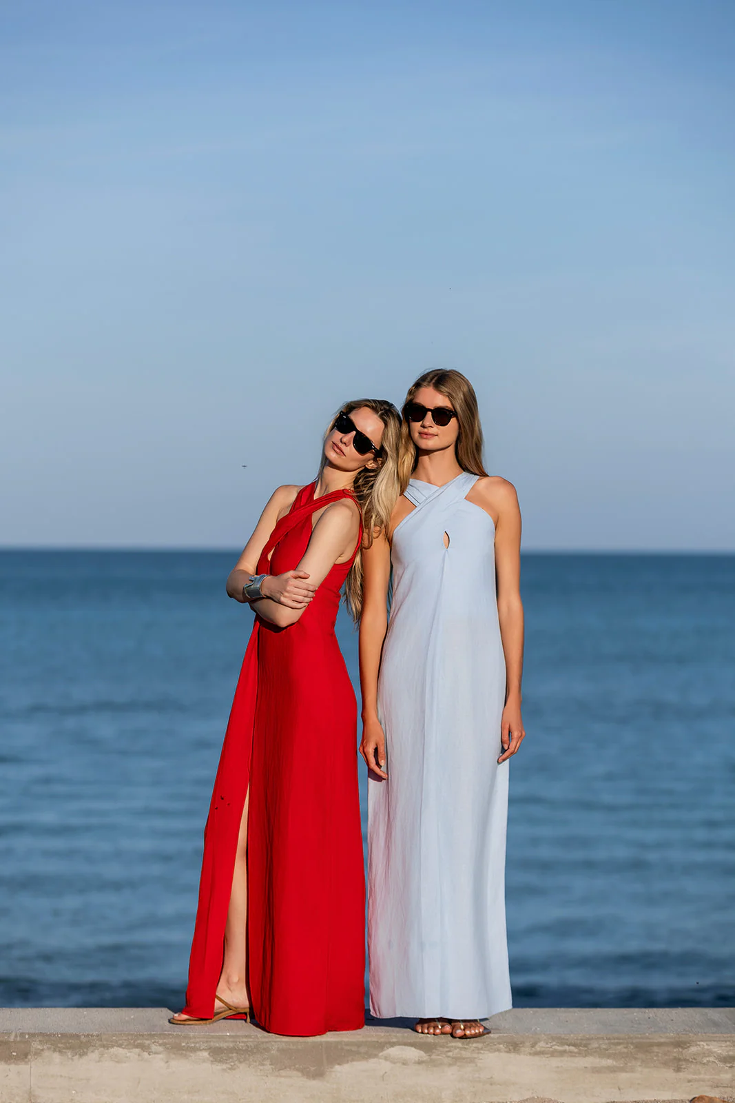 Camille Dress Linen - Rouge - Image 13