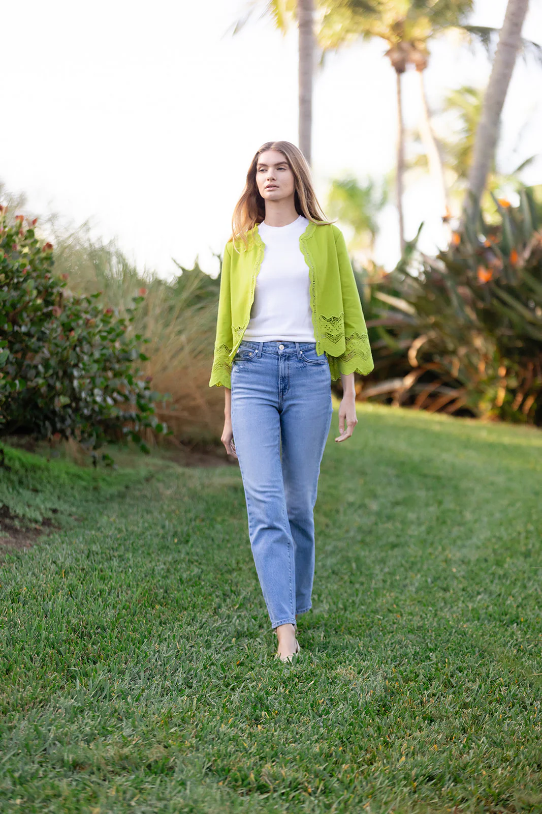 Diana Jacket Lace - Pear - Image 3