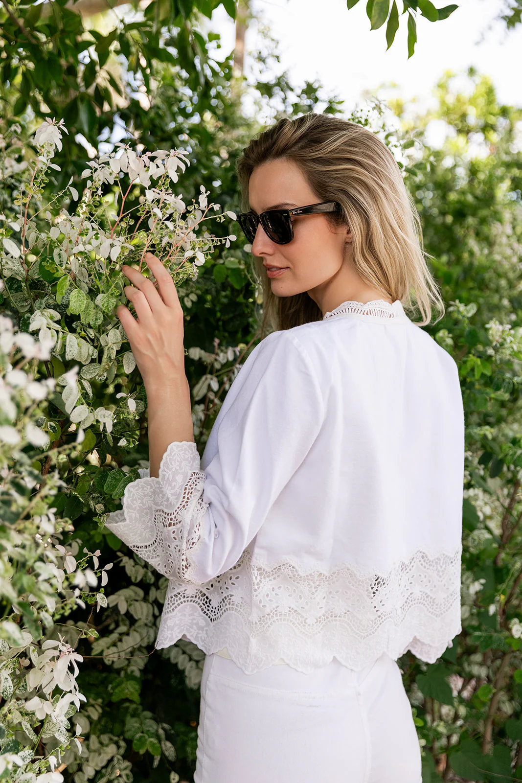 Diana Jacket Lace - Blanc - Image 4