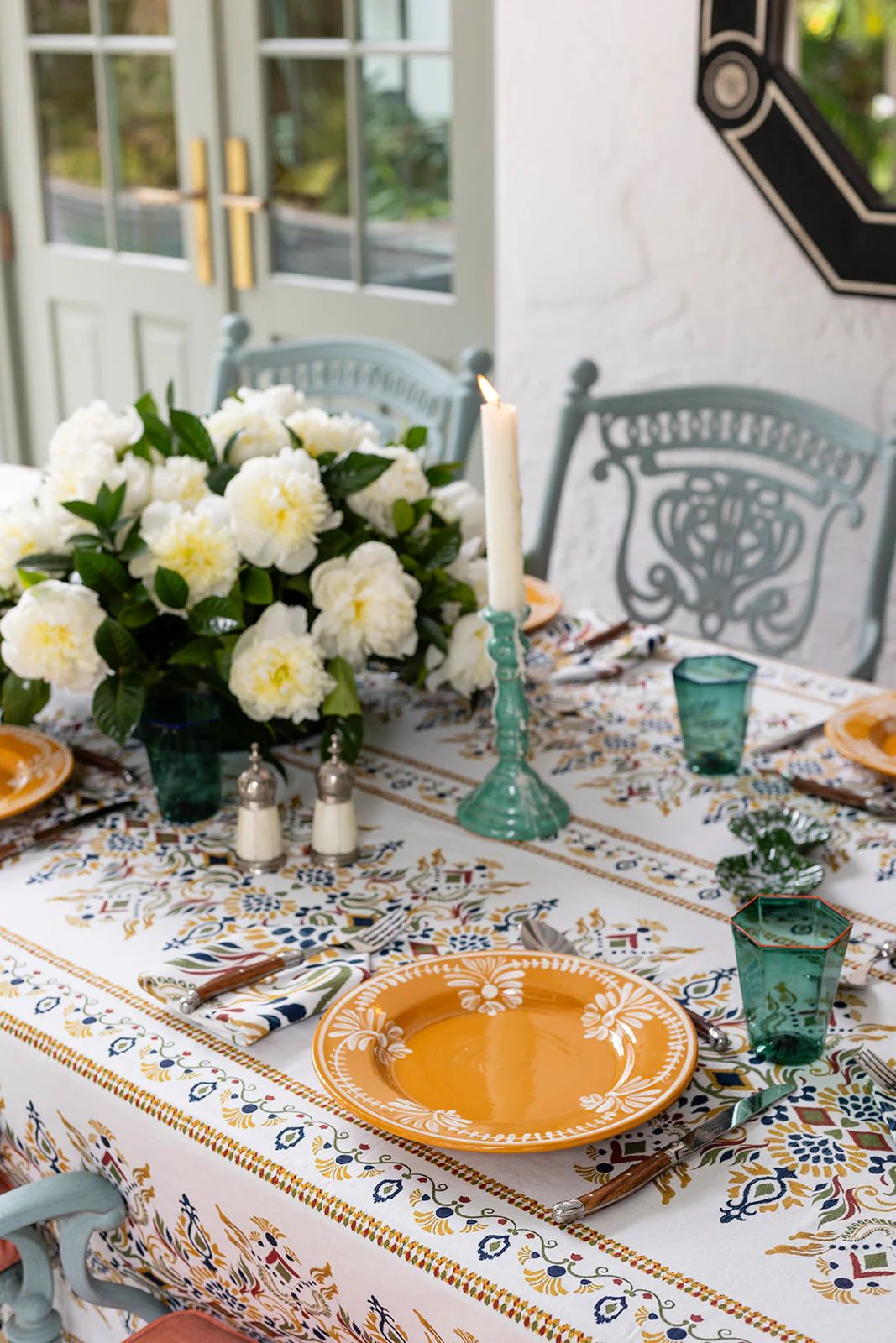 Ecru Fleur Tablecloth - Image 18