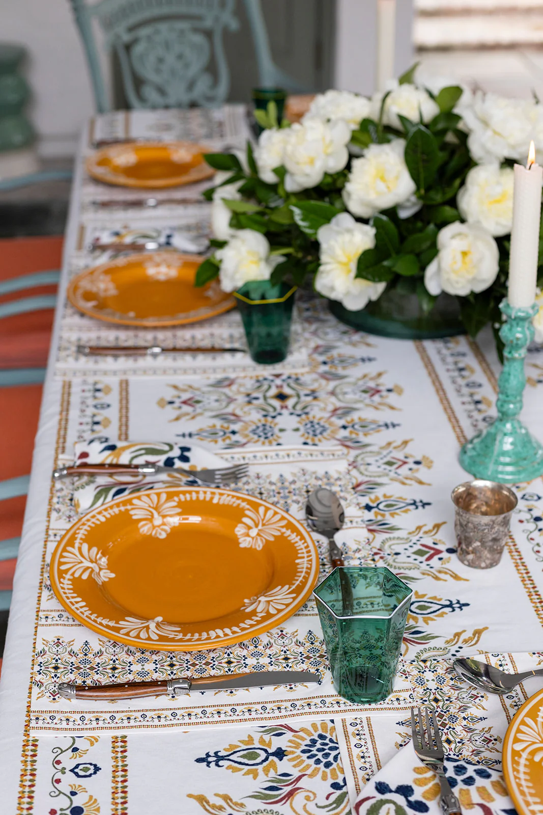 Ecru Fleur Placemats - Image 9