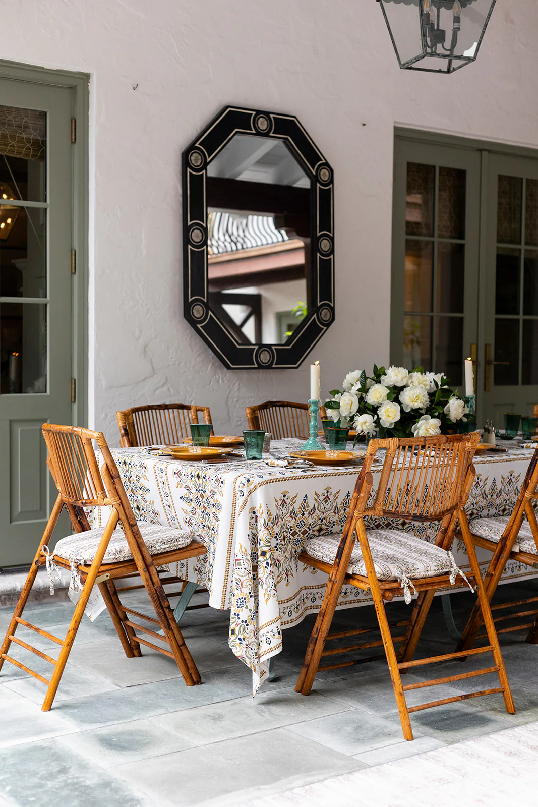 Ecru Fleur Tablecloth - Image 21