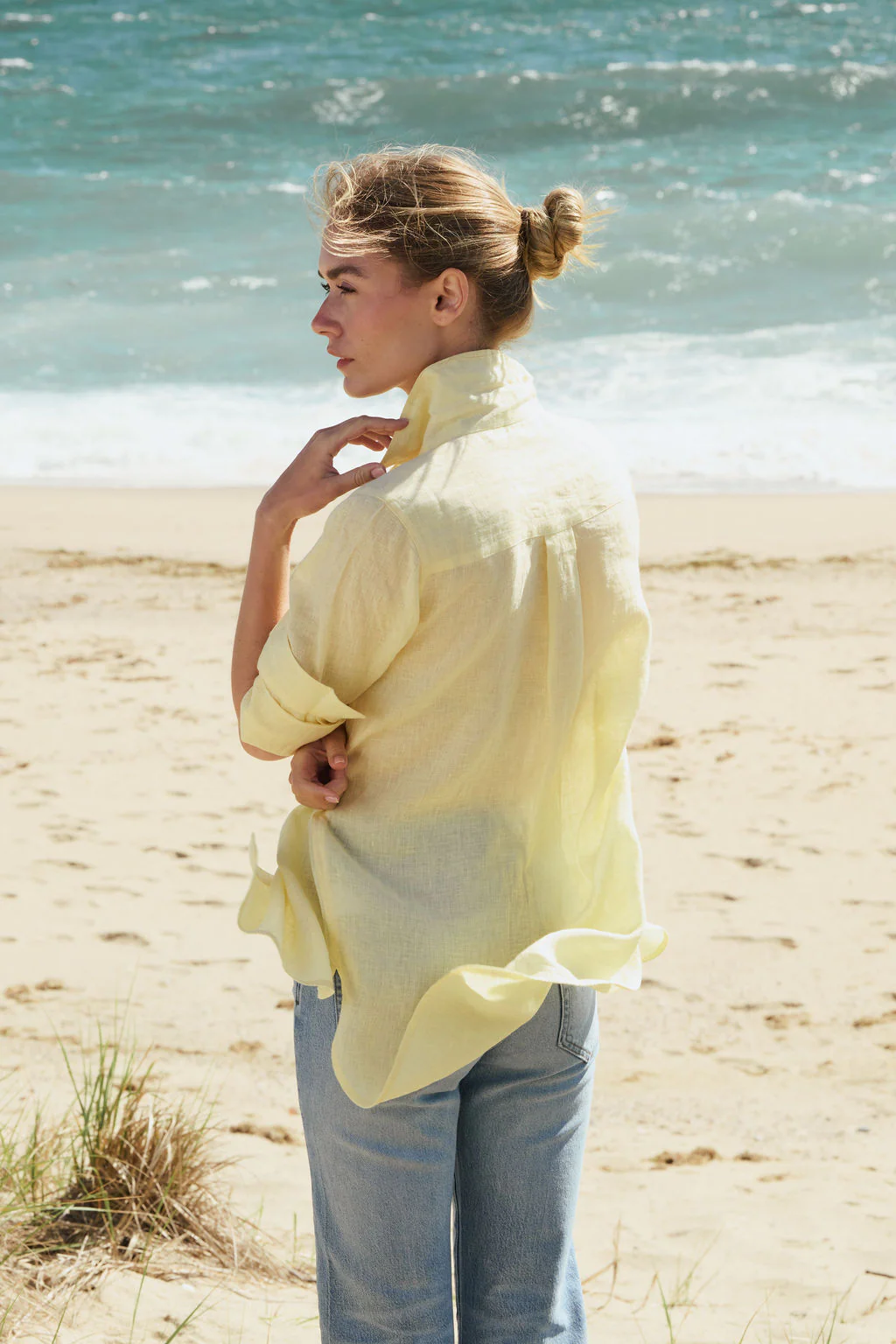 Halsey Shirt - Daffodil - Image 3