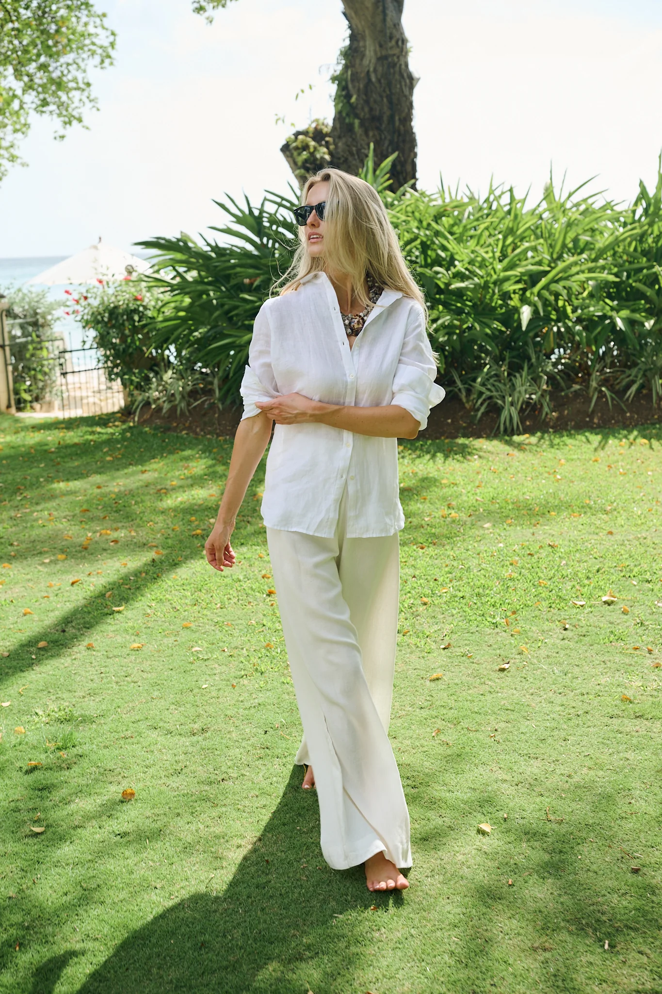 Halsey Linen Shirt - Blanc - Image 16