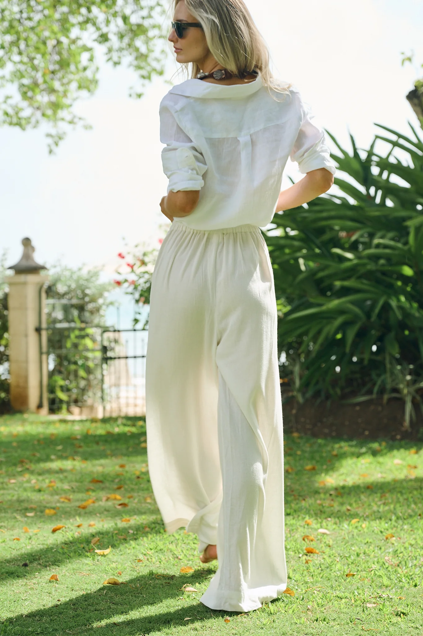 Halsey Linen Shirt - Blanc - Image 22