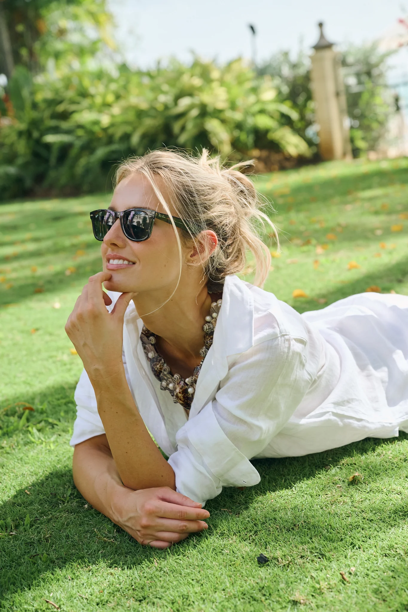 Halsey Linen Shirt - Blanc - Image 23