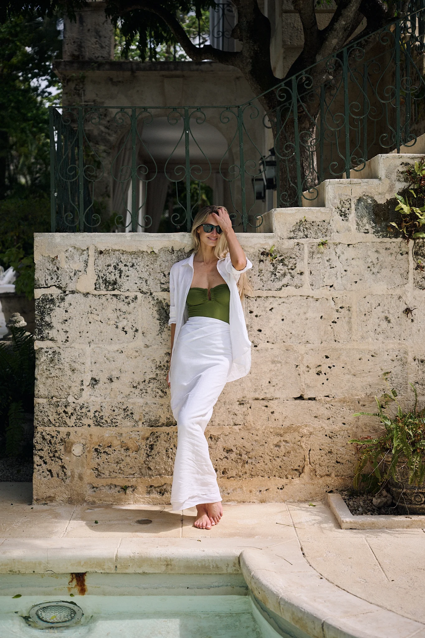 Halsey Linen Shirt - Blanc - Image 4