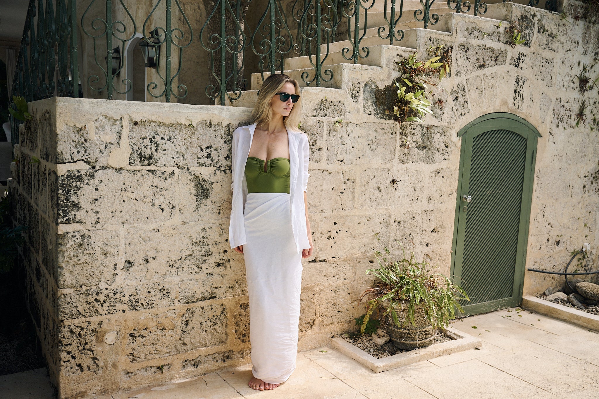 Halsey Linen Shirt - Blanc - Image 48