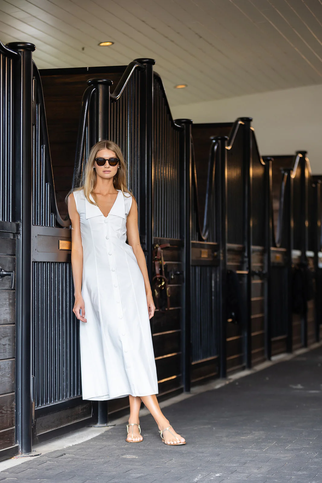 Harper Dress - Blanc - Image 10