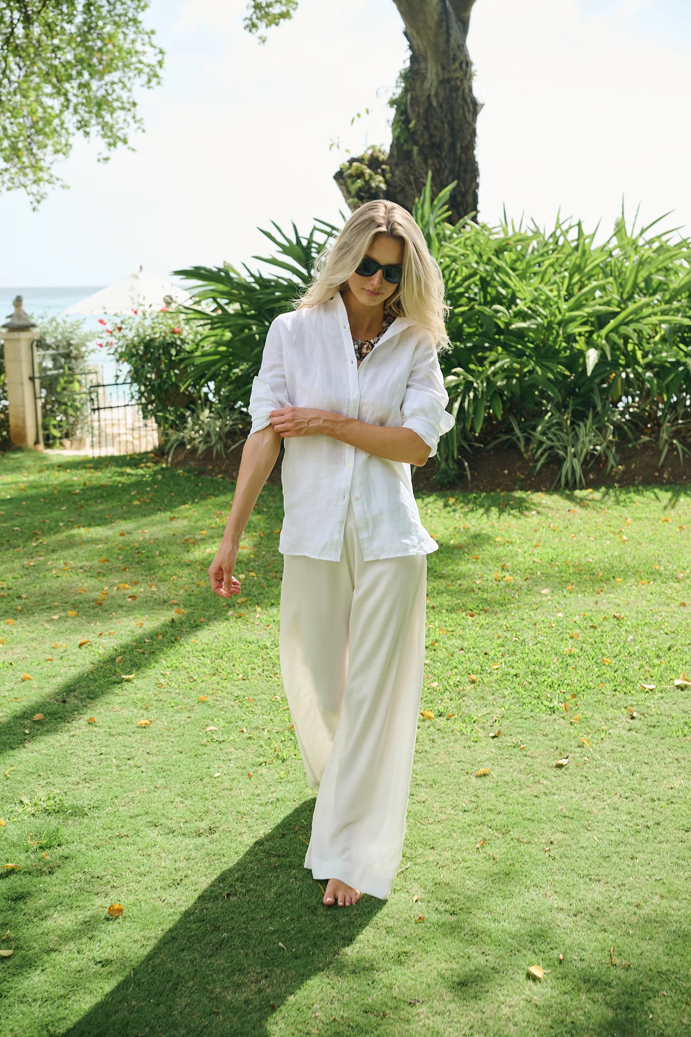 Ivy Pant Linen - Ivory - Image 5