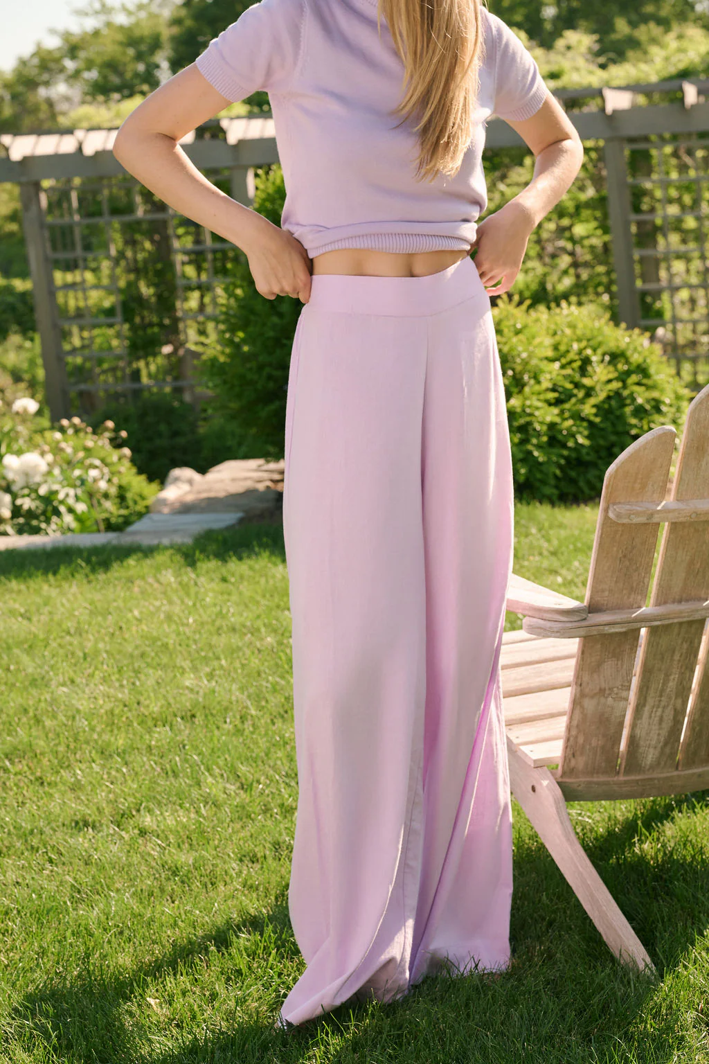 Ivy Pant Linen - Lavender - Image 10