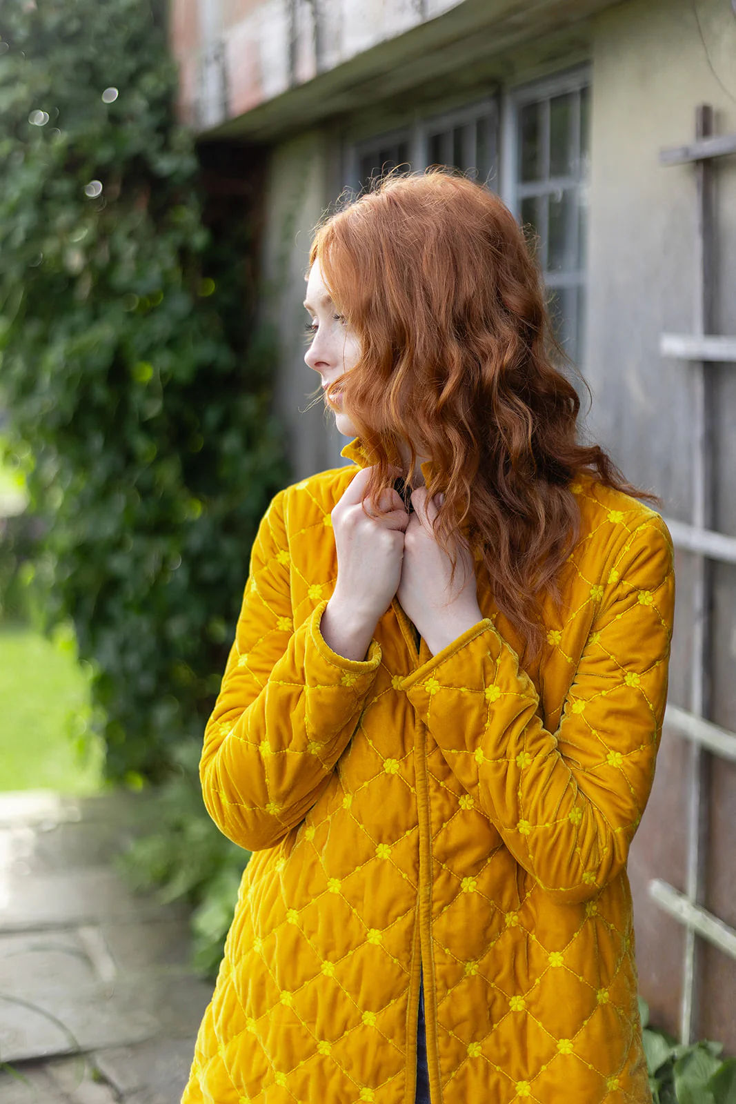 Jackie Coat - Saffron - Image 3