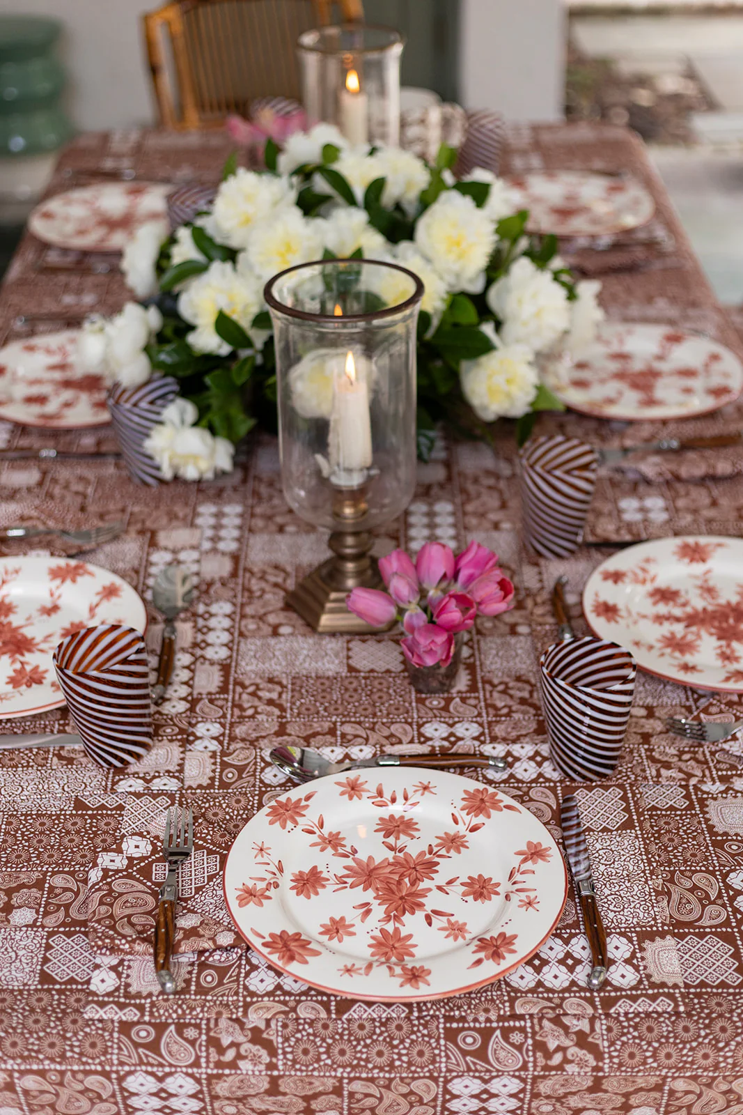 Mocha Bandana Tablecloth - Image 13