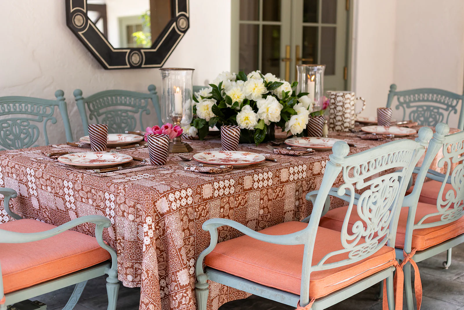 Mocha Bandana Tablecloth - Image 16