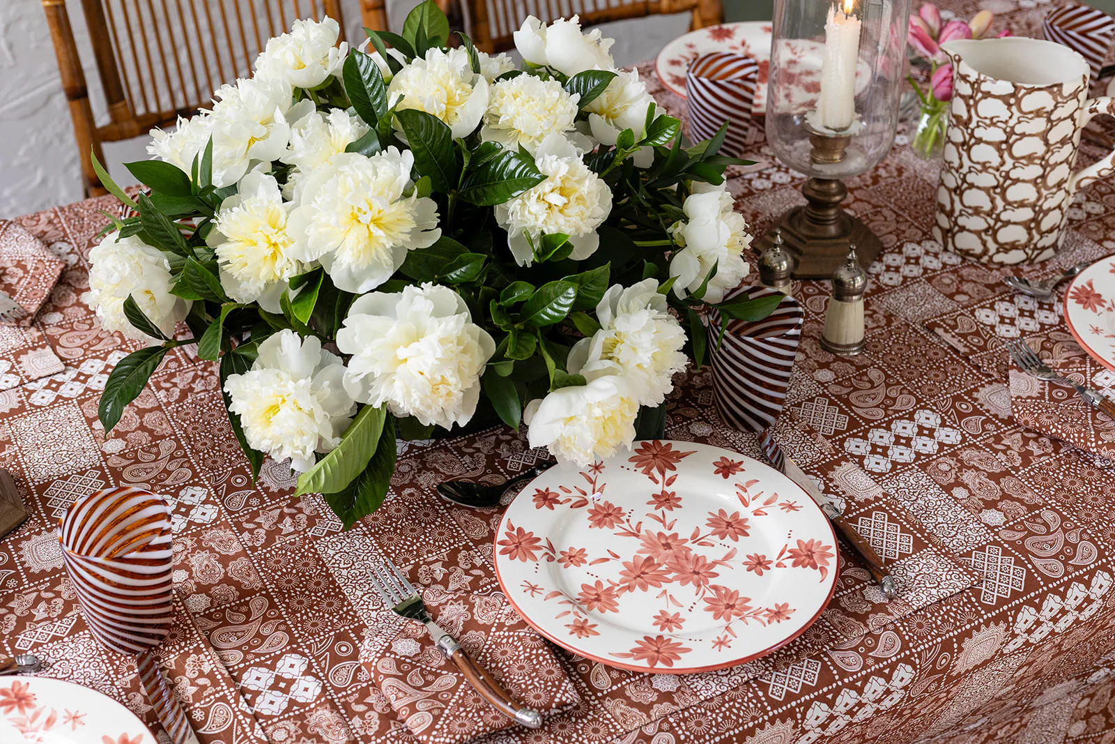 Mocha Bandana Tablecloth - Image 19