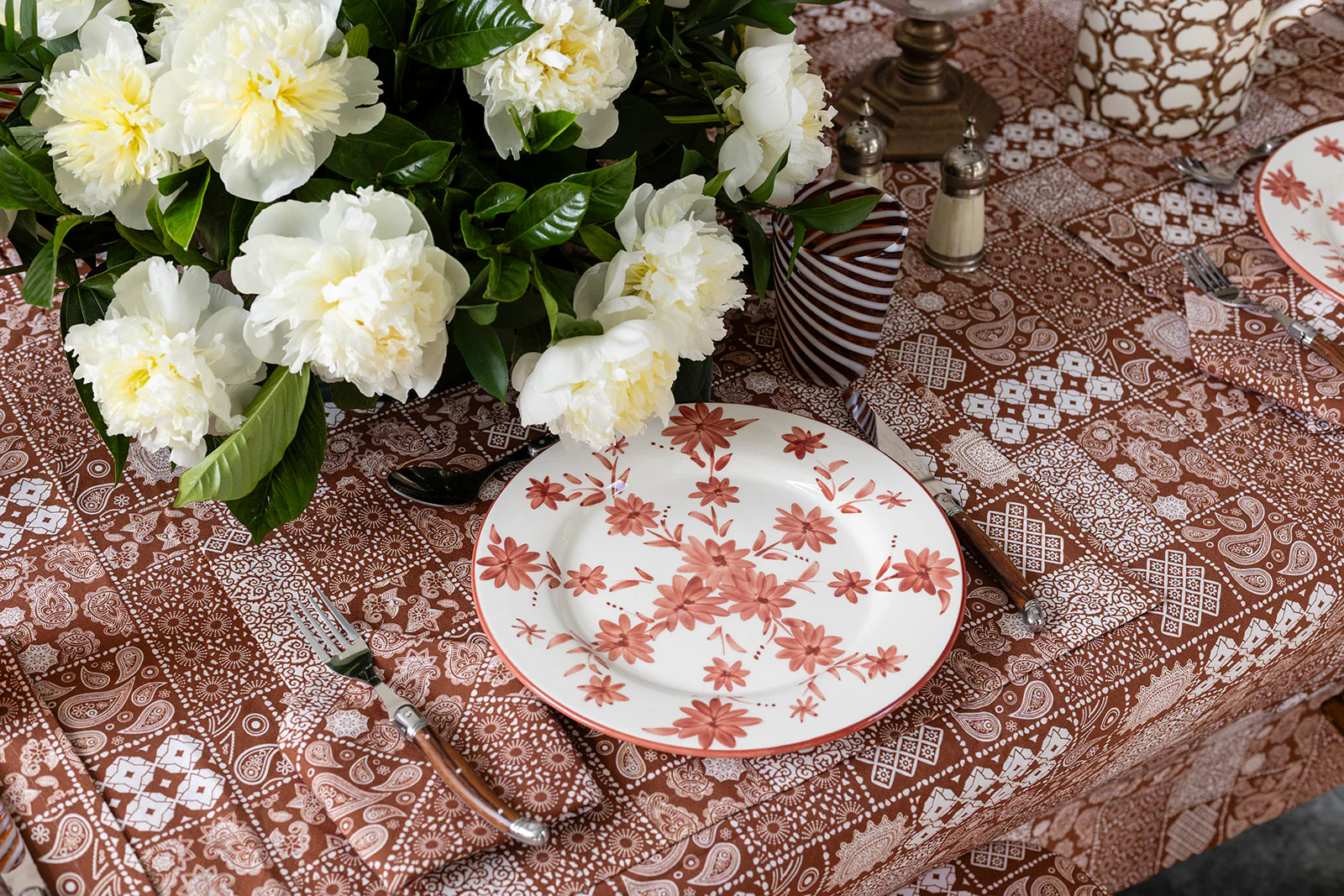 Mocha Bandana Tablecloth - Image 20