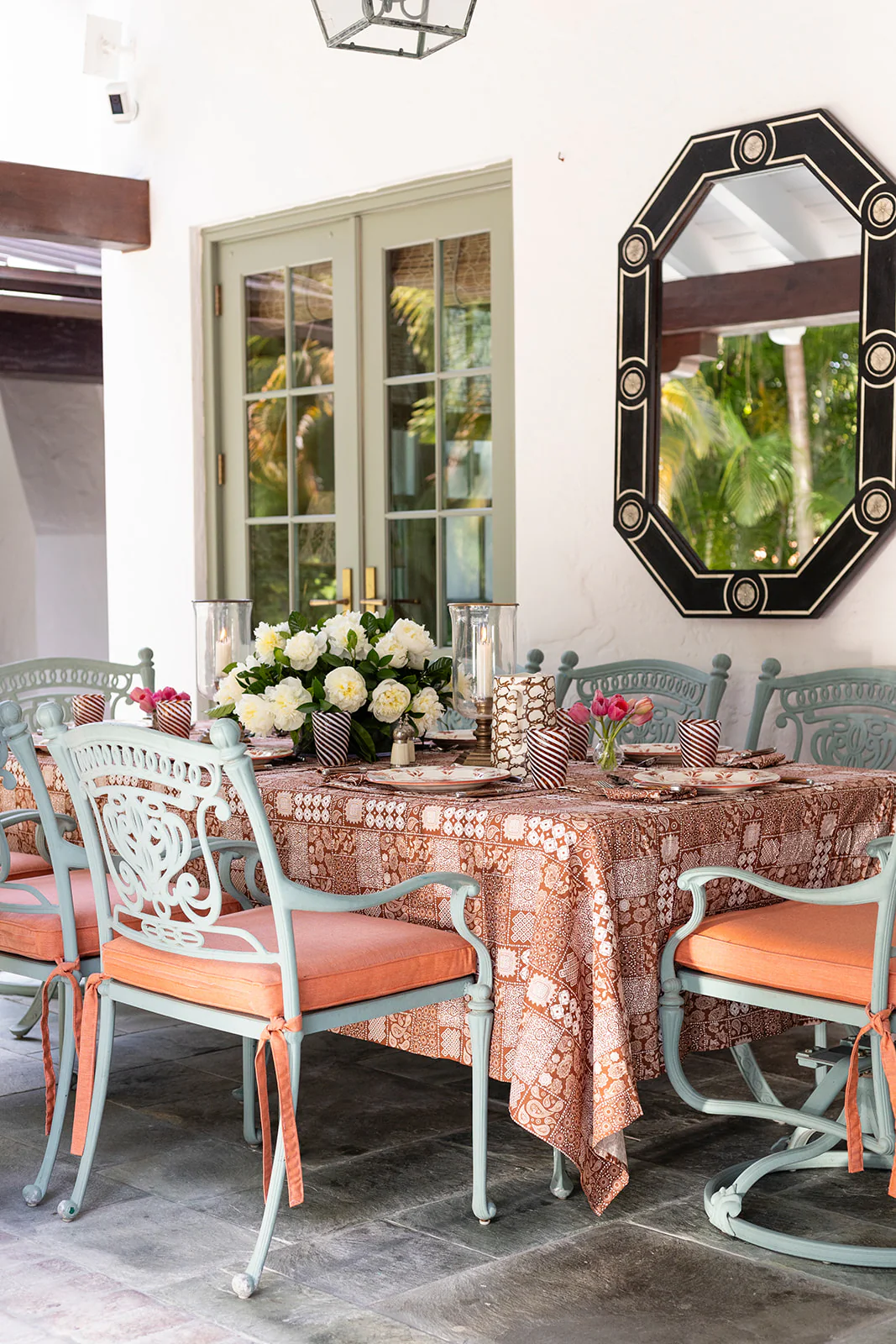 Mocha Bandana Tablecloth - Image 9