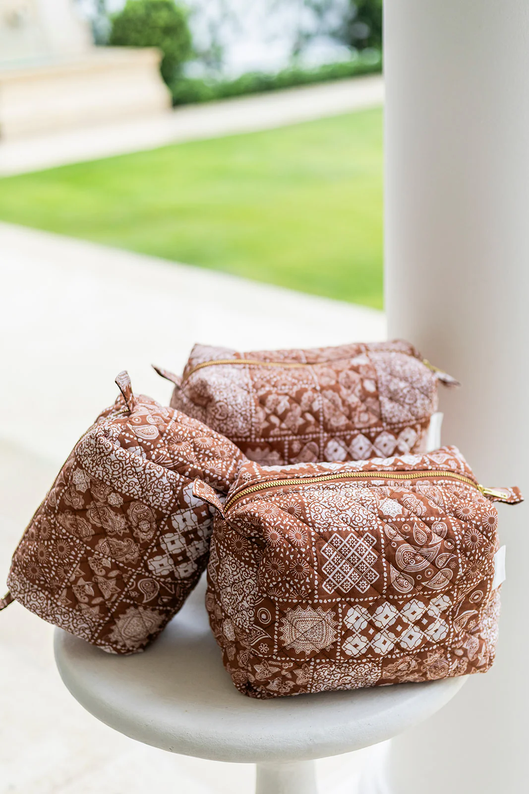 Mocha Bandana Toiletry Set - Image 4