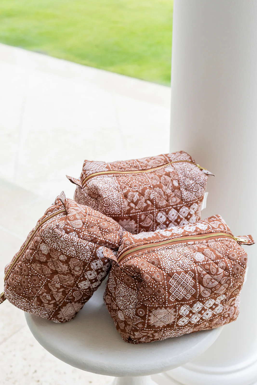 Mocha Bandana Toiletry Set - Image 5