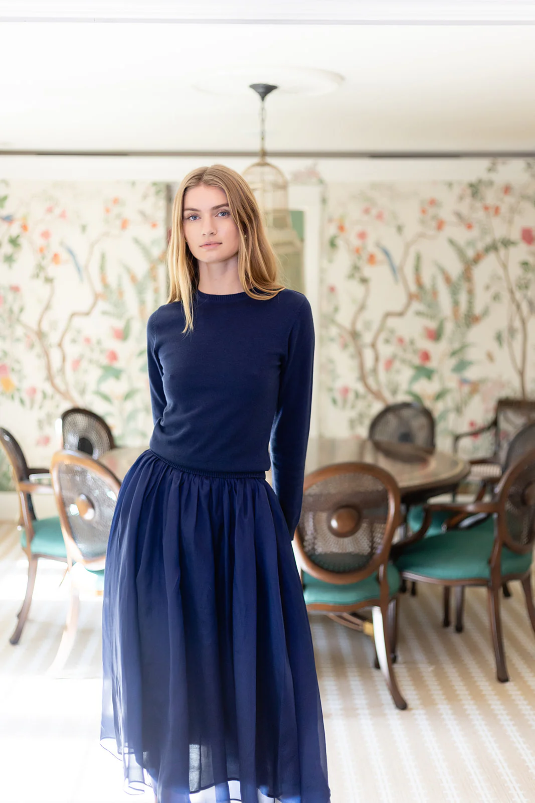 Olivia Skirt - Peacoat - Image 10