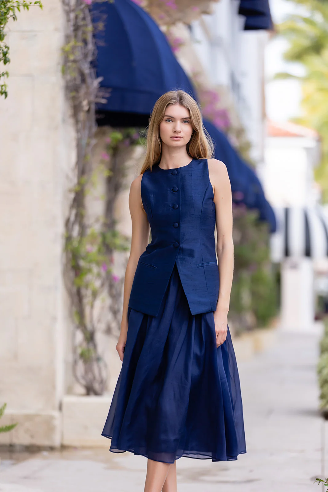 Olivia Skirt - Peacoat - Image 6