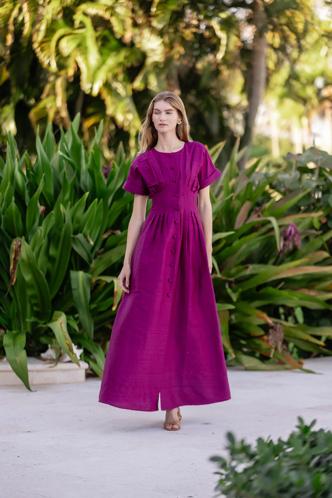 Sabrina Dress- Aubergine - Image 15
