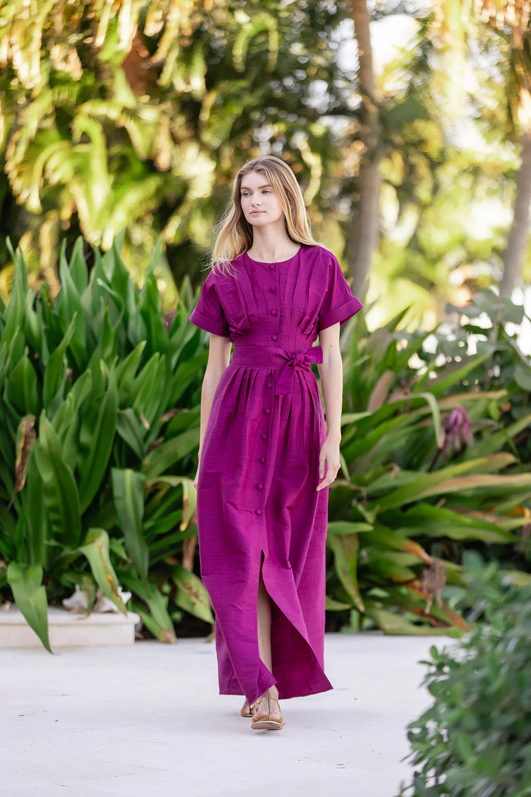 Sabrina Dress- Aubergine - Image 20