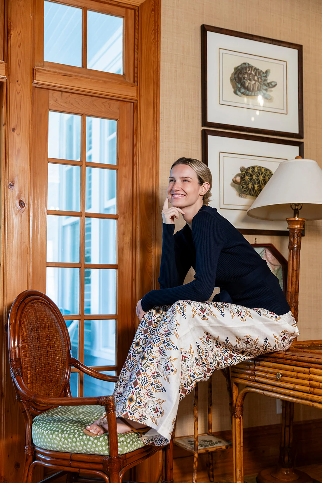 Sasha Cardigan - Peacoat - Image 13