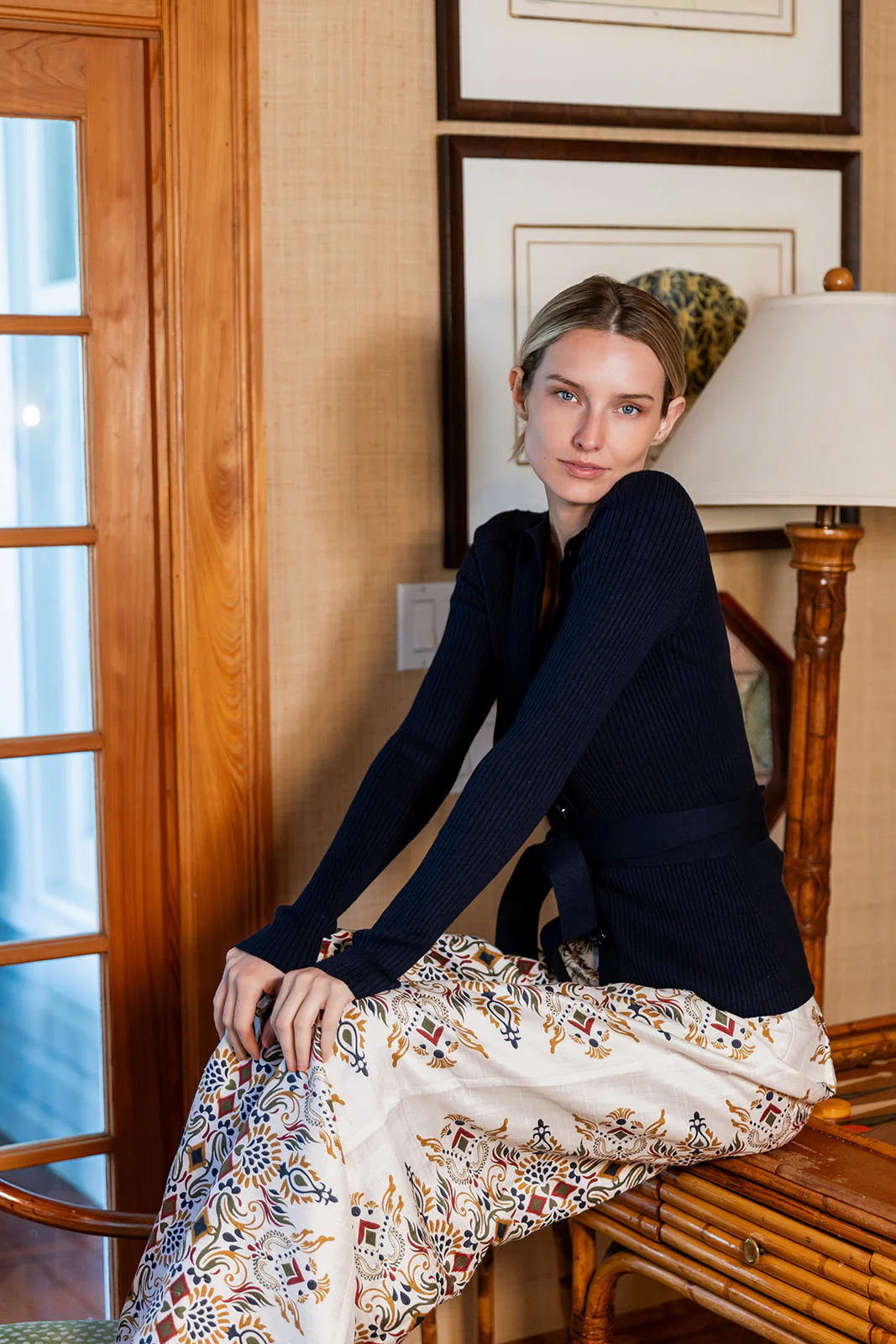Sasha Cardigan - Peacoat - Image 14