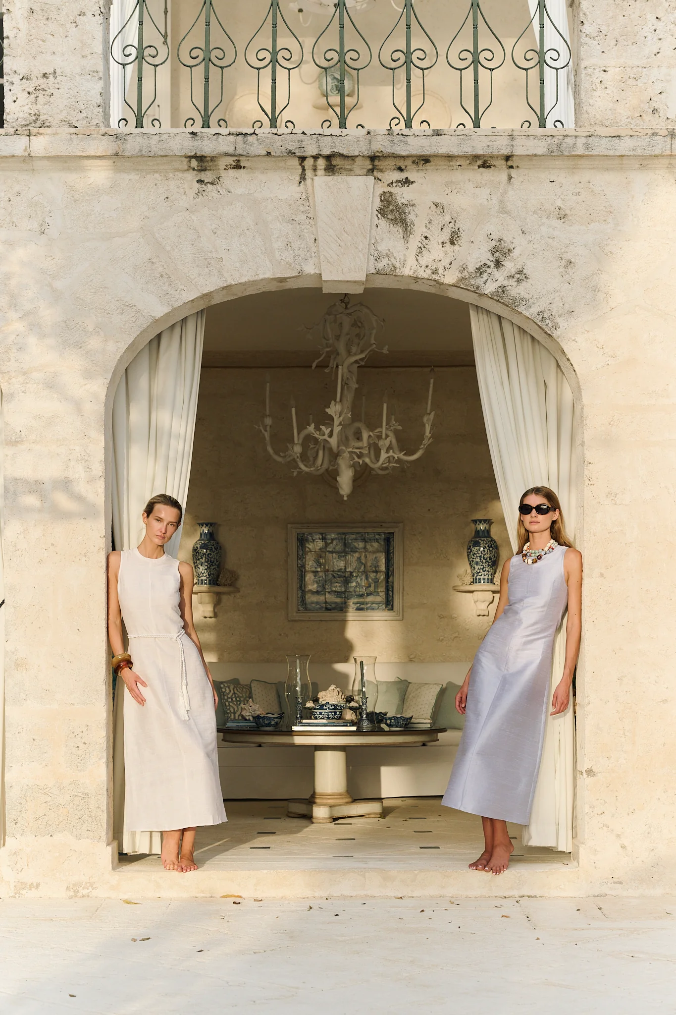 Slim Jane Dress - Blanc - Image 10