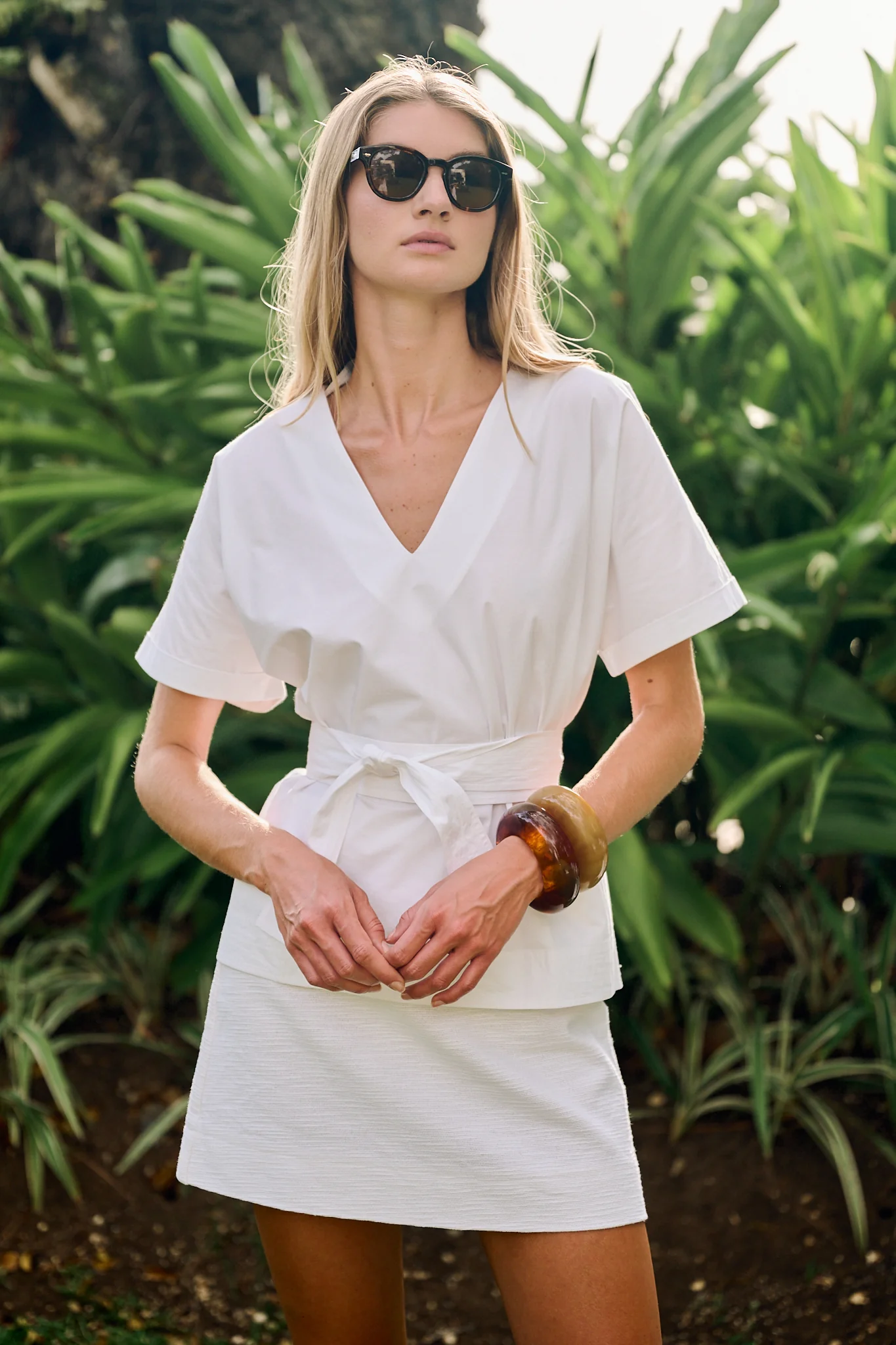 Gidget Mini Cotton Slub - Blanc - Image 10