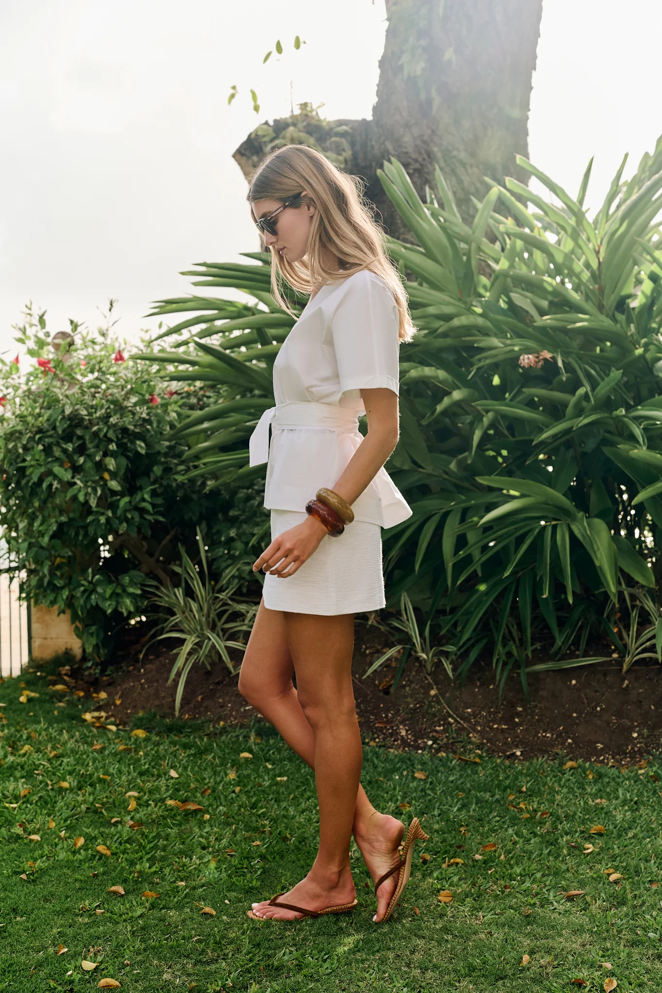 Gidget Mini Cotton Slub - Blanc - Image 2