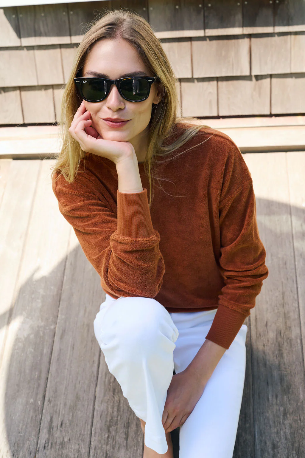 Somerset Sweatshirt - Mocha - Image 4
