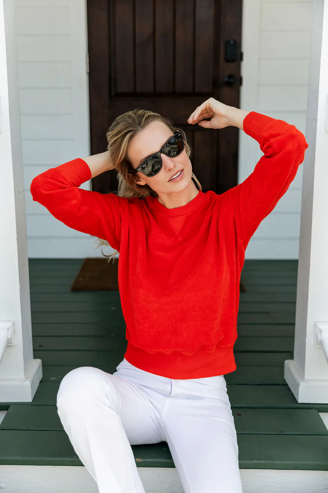 Somerset Sweatshirt - Rouge - Image 9